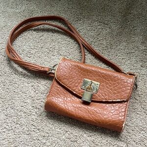 Brown crossbody bag